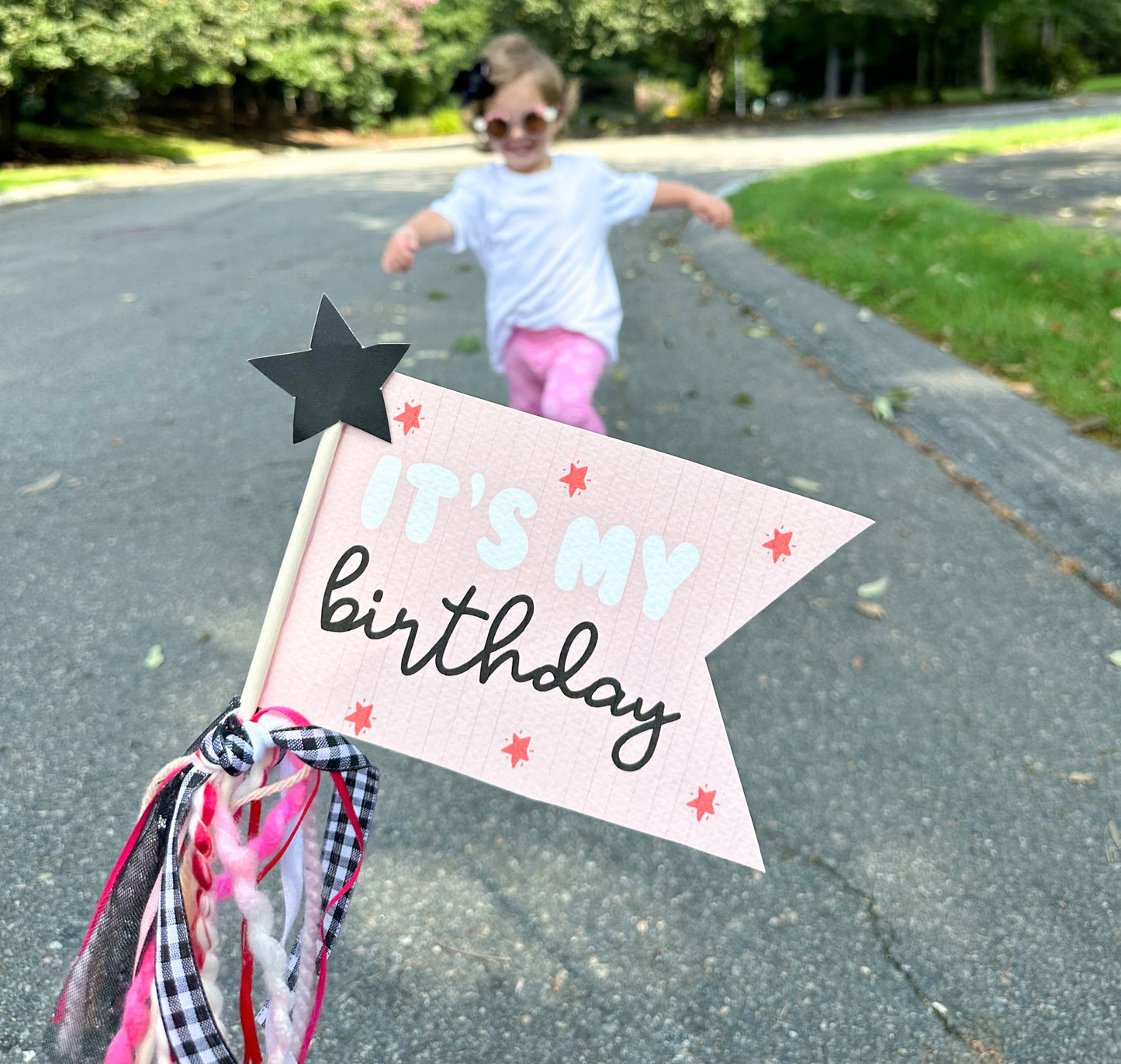 It’s My Birthday Pennant Flag | Happy Birthday | Party Décor |