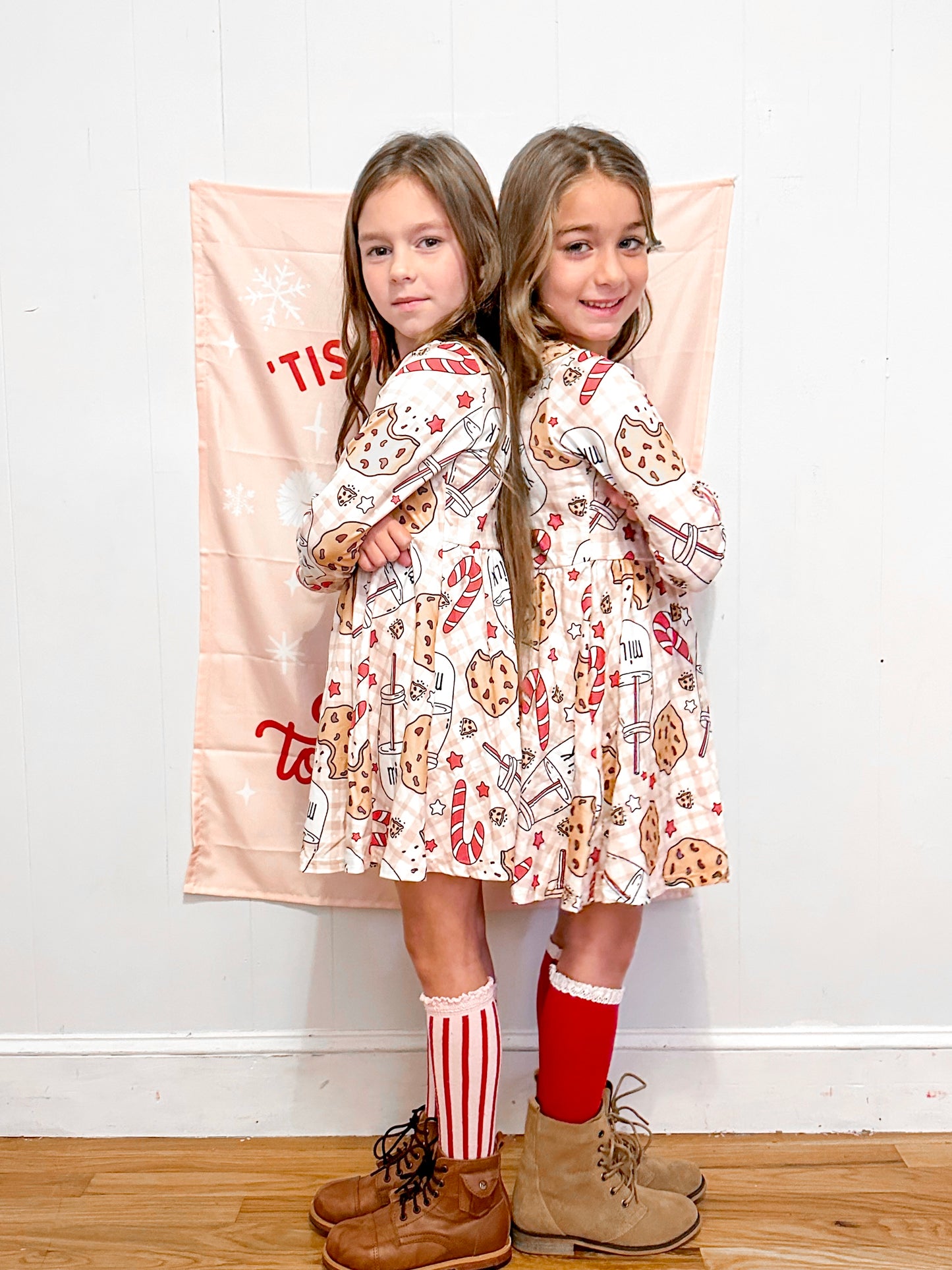 Milk & Cookies Twirl Dress (Pre-Order)