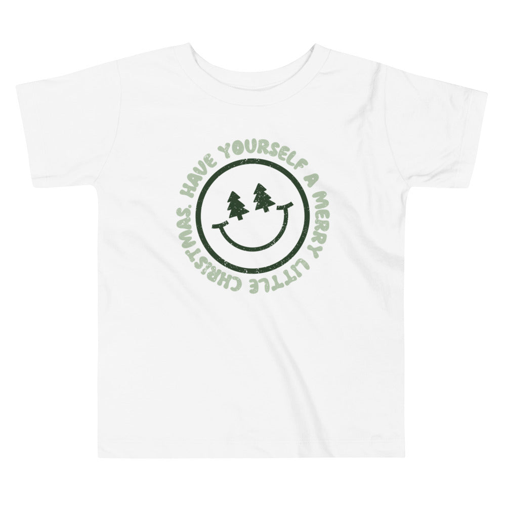 Have Yourself A Merry Little Christmas Toddler Short Sleeve Tee