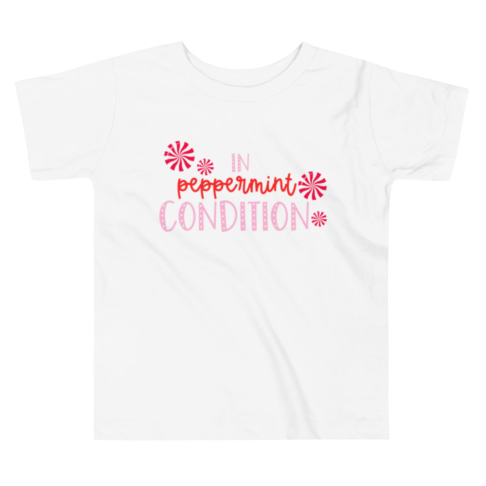 In Peppermint Condition Toddler Short Sleeve Tee