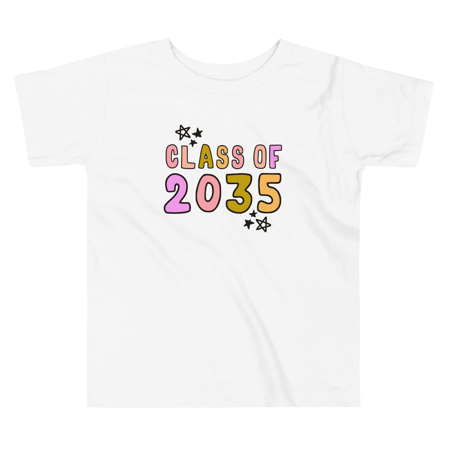 Class of 2035 Toddler Short Sleeve Tee
