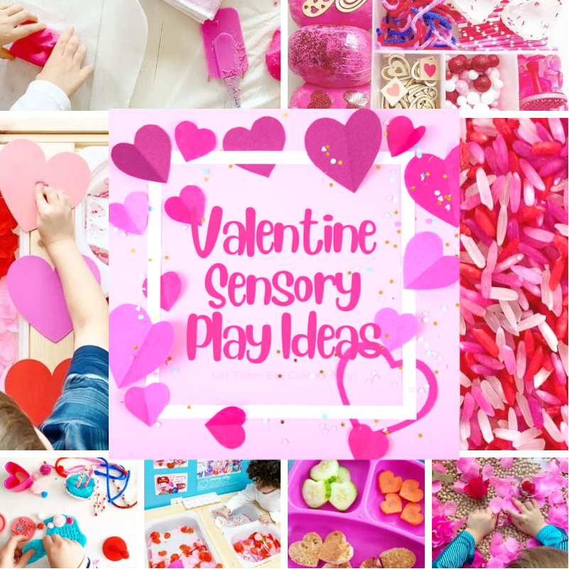 Valentine Sensory Play Ideas