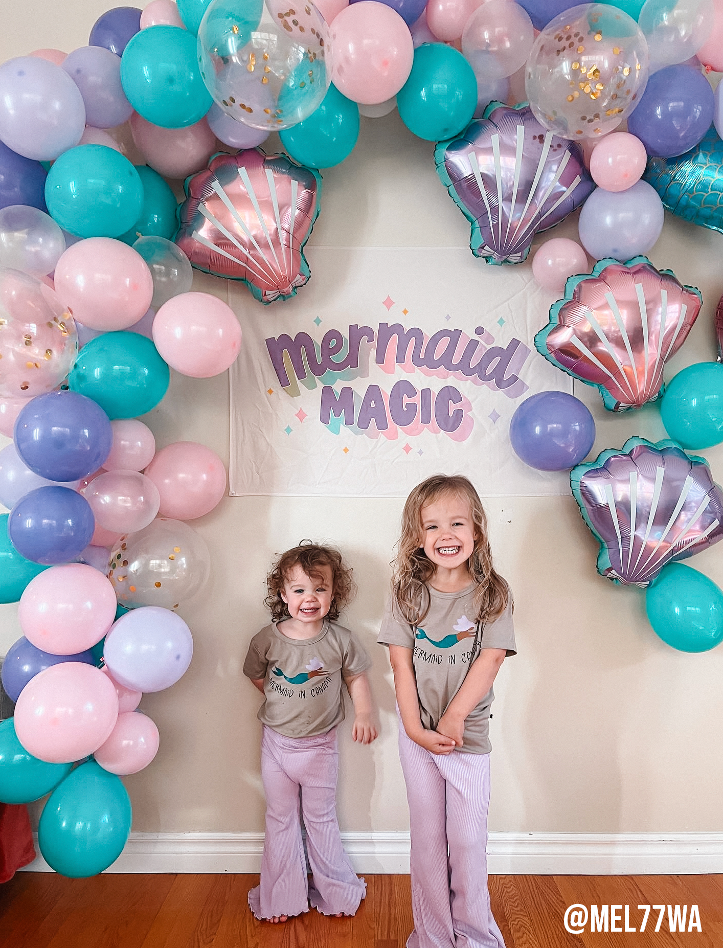 Mermaid Magic Banner: Original 36x26"