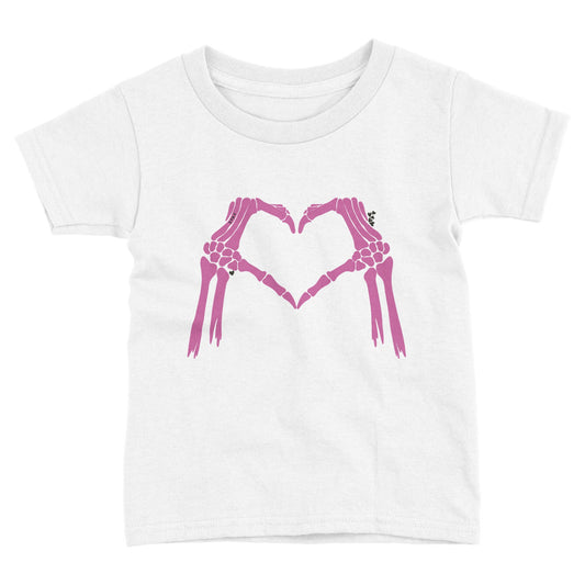 Skeleton Love Toddler Fine Jersey T-Shirt