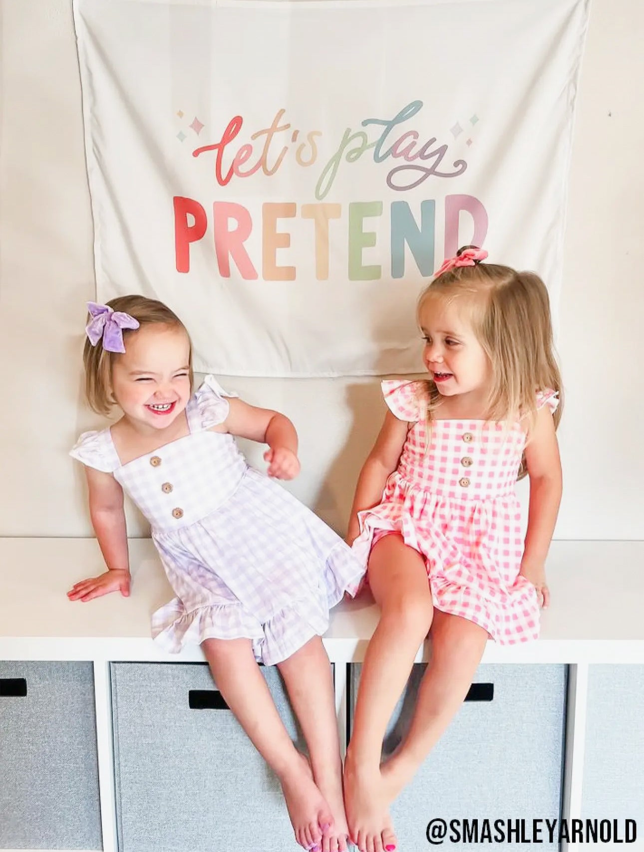 Let's Play Pretend Banner: Original 36x26"