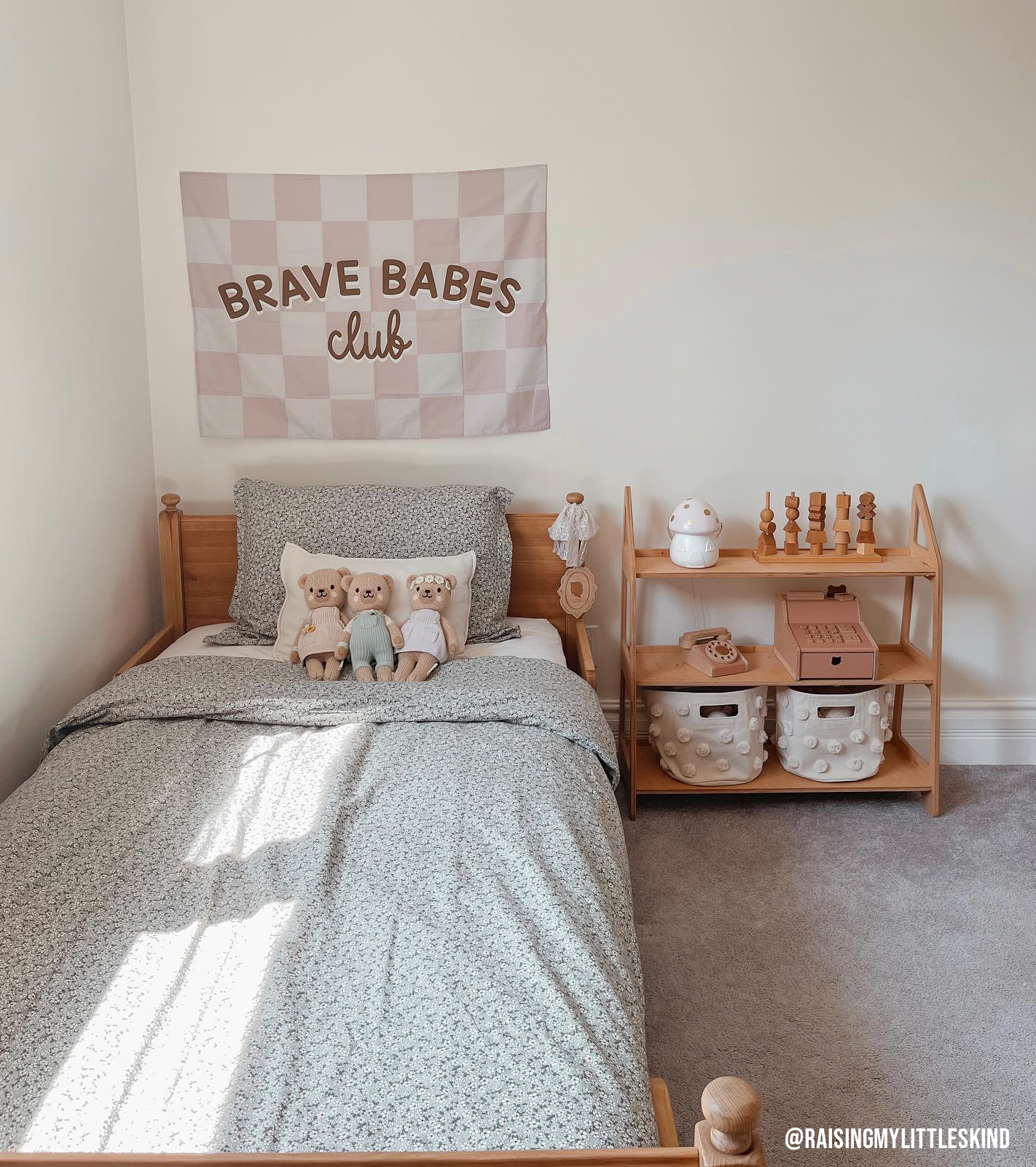 Brave Babes Club Banner: Original 36x26"