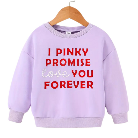 Pinky Promise Crewneck Sweatshirt