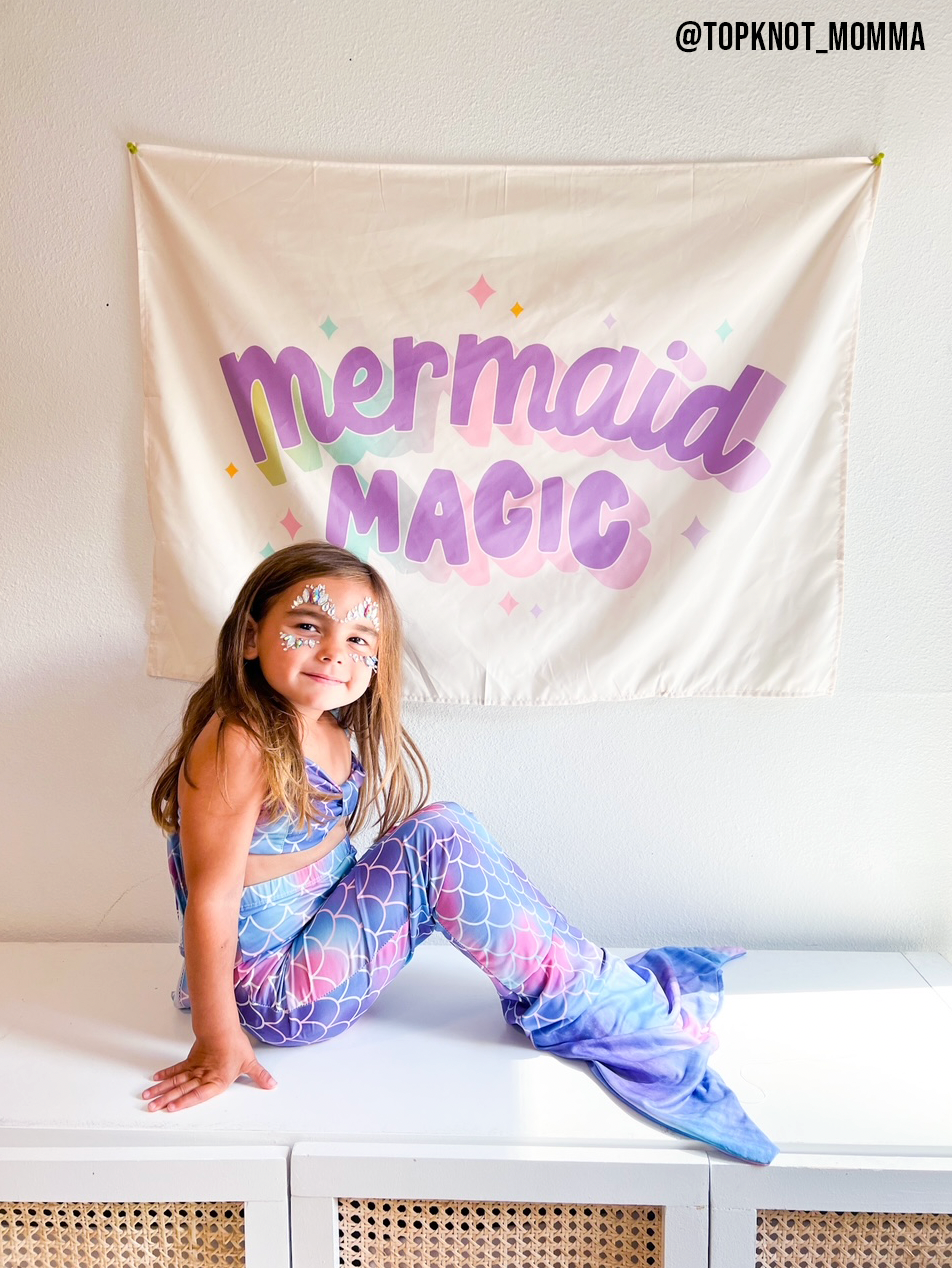 Mermaid Magic Banner: Original 36x26"