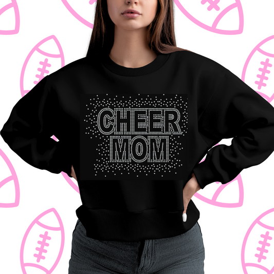Cheer Mom Bling Crewneck *PRE-ORDER*