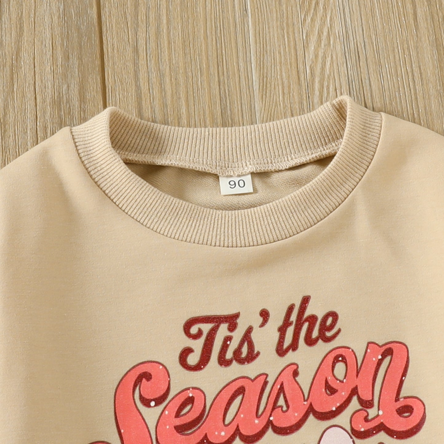 "Tis The Season" Toddler Baby Girl Boy Halloween Sweatshirt