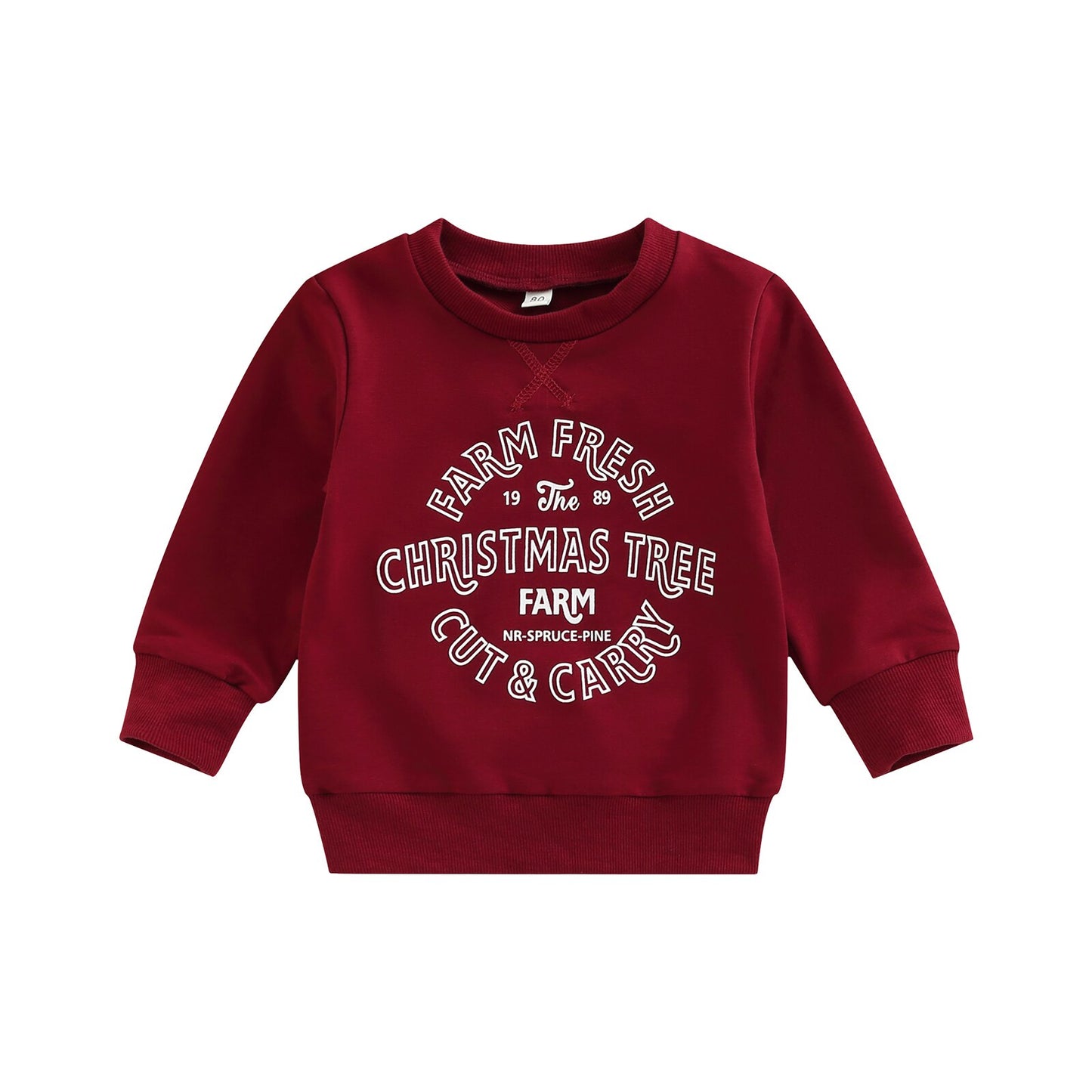 “Christmas Tree Farm” Baby Girls Boys Sweatshirt