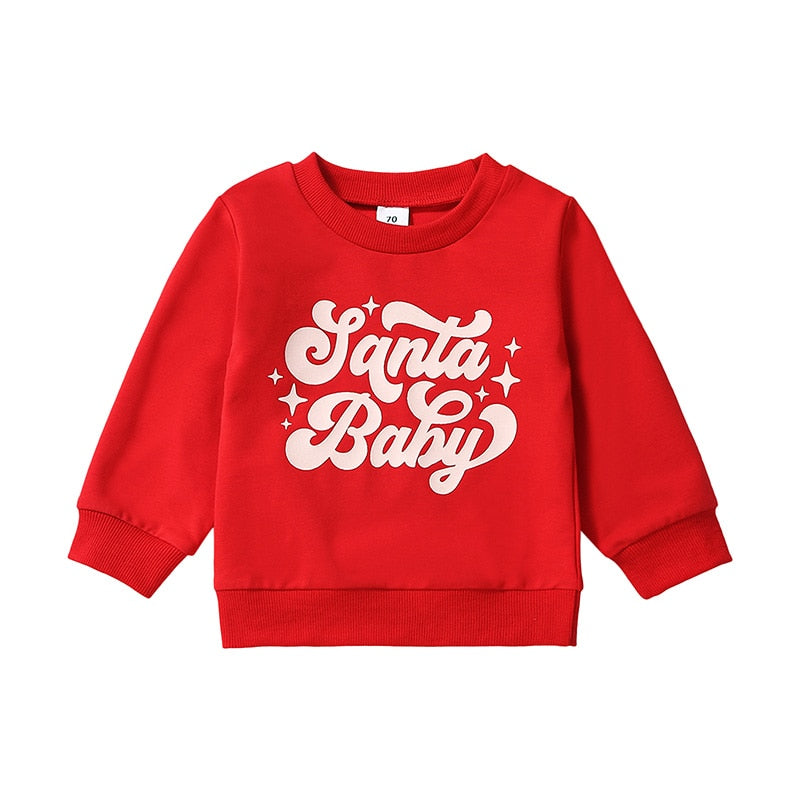 “Santa Baby” Christmas Sweatshirt