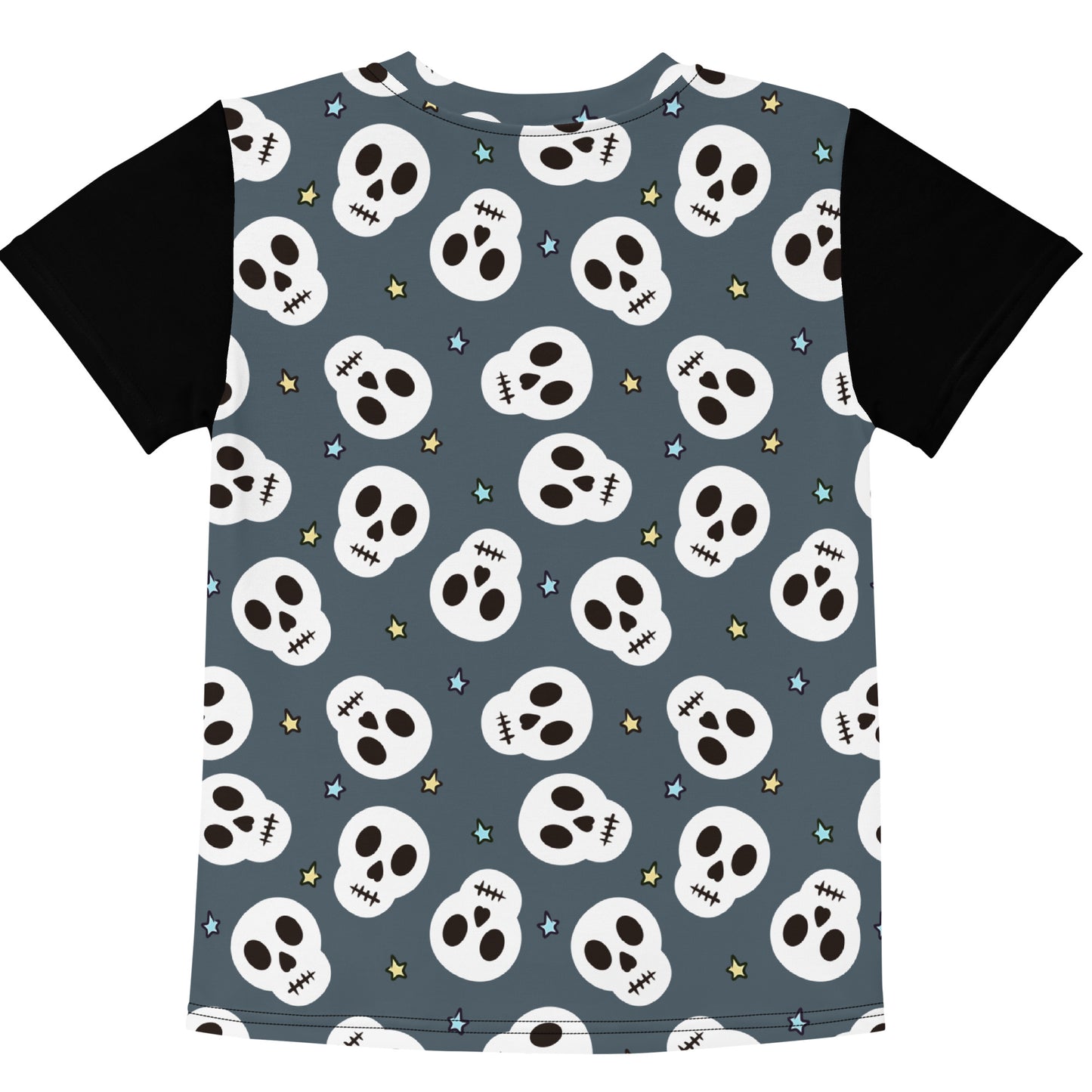 Blue Skulls Toddler Tee