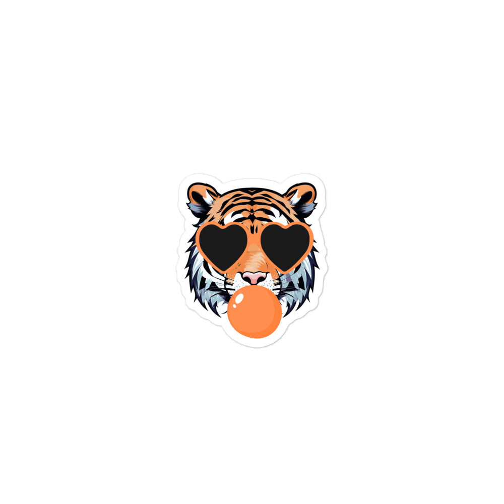 Bubblegum Tiger Sticker