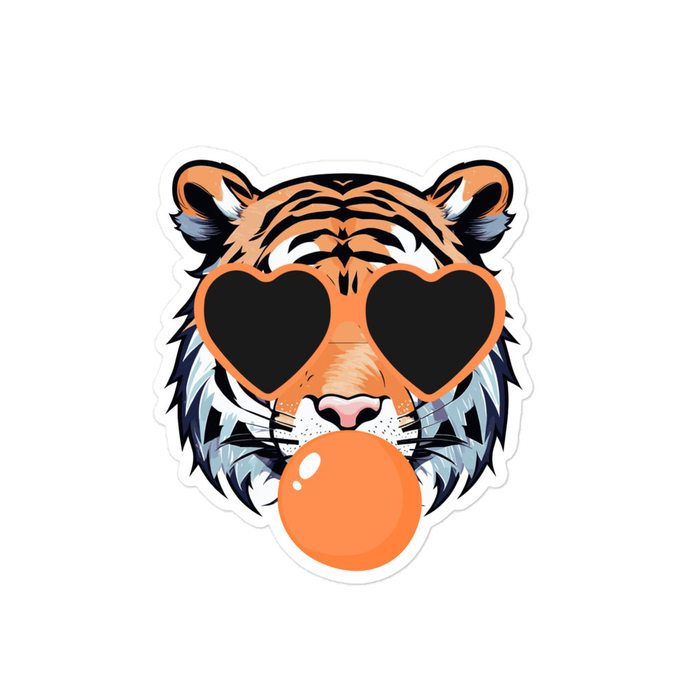 Bubblegum Tiger Sticker