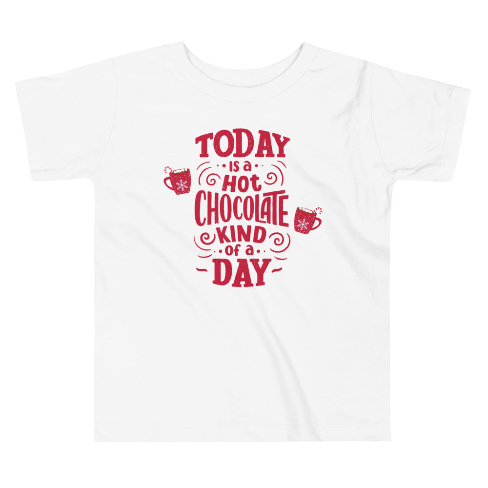 Hot Chocolate Kind of Day Toddler Short Sleeve Tee