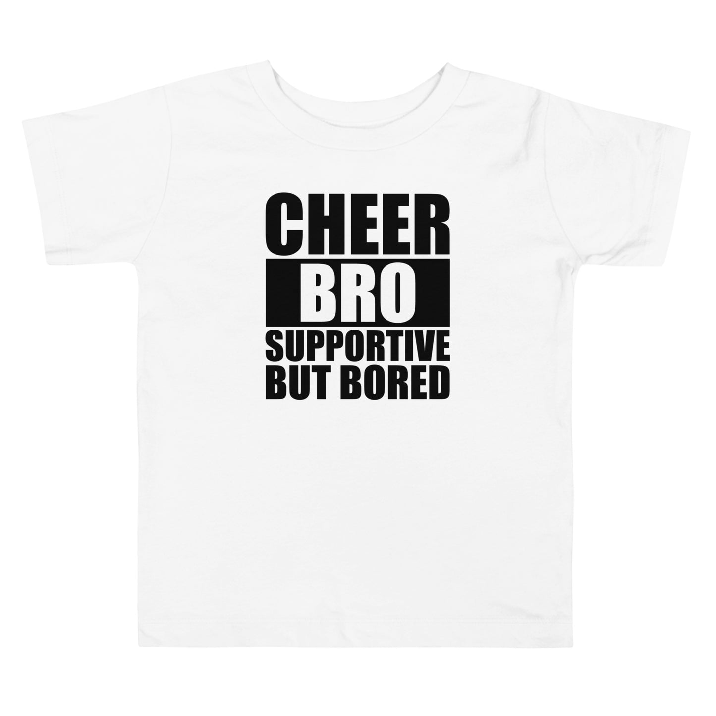 Cheer Bro Toddler Short Sleeve Tee