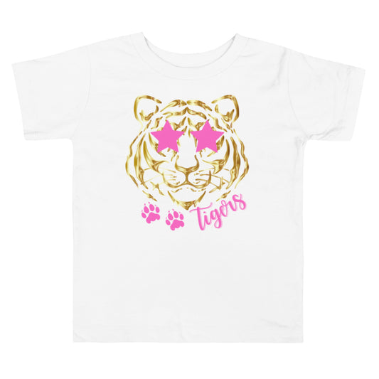 Gold Tiger Toddler Short Sleeve Tee