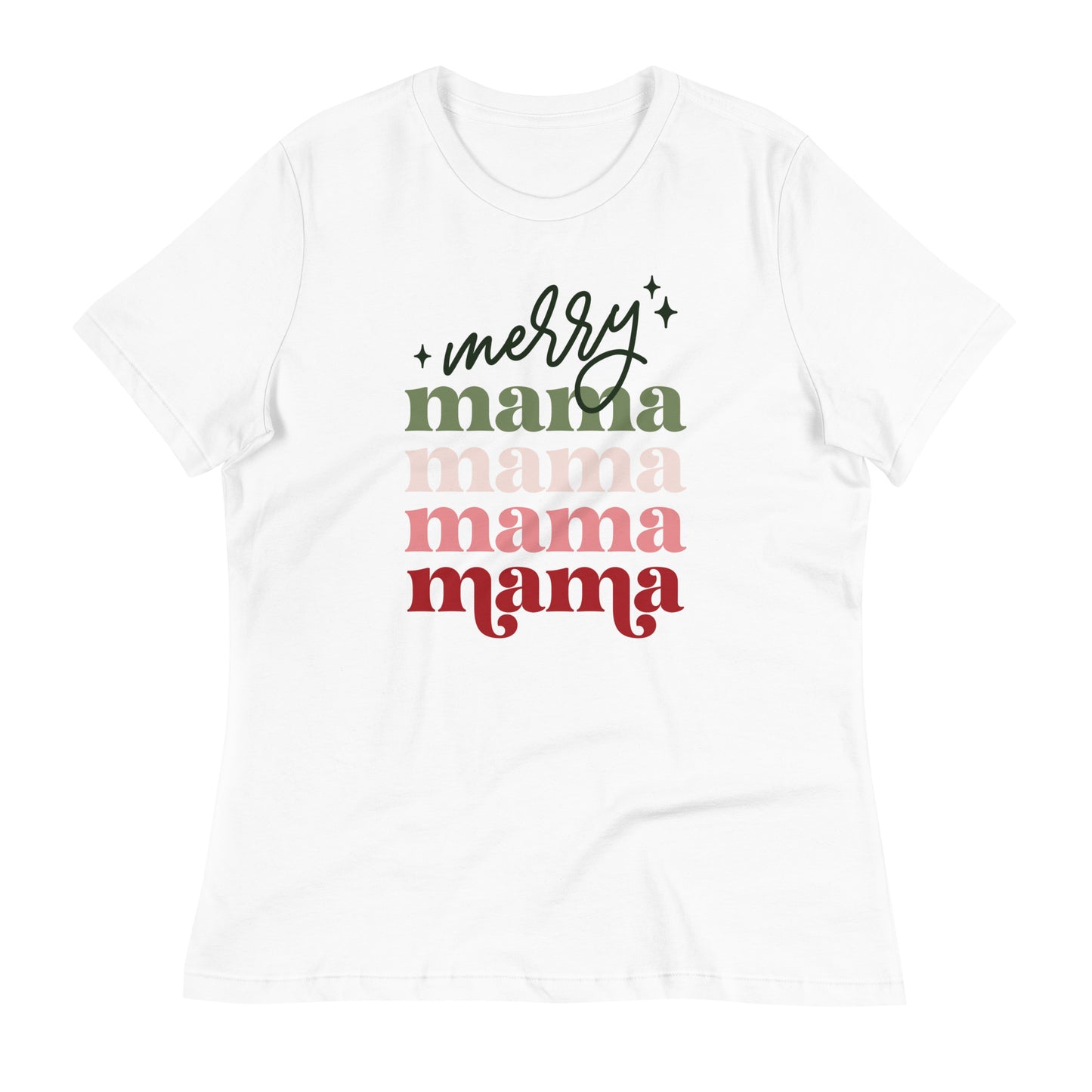 Merry Mama Women's Relaxed Fit Graphic Tee