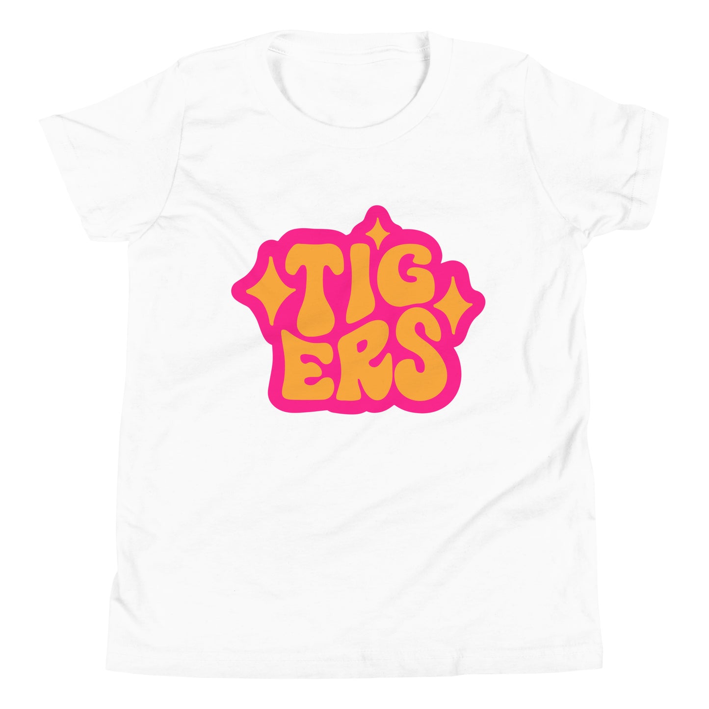 Retro Tiger Youth Short Sleeve T-Shirt